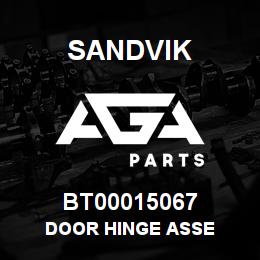 BT00015067 Sandvik DOOR HINGE ASSE | AGA Parts