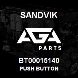 BT00015140 Sandvik PUSH BUTTON | AGA Parts