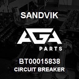 BT00015838 Sandvik CIRCUIT BREAKER | AGA Parts