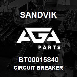 BT00015840 Sandvik CIRCUIT BREAKER | AGA Parts
