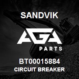 BT00015884 Sandvik CIRCUIT BREAKER | AGA Parts
