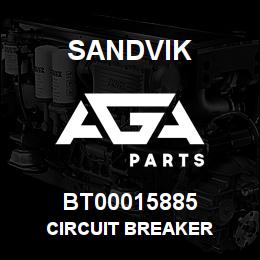 BT00015885 Sandvik CIRCUIT BREAKER | AGA Parts