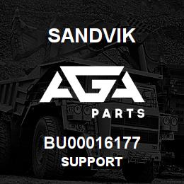 BU00016177 Sandvik SUPPORT | AGA Parts