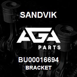 BU00016694 Sandvik BRACKET | AGA Parts