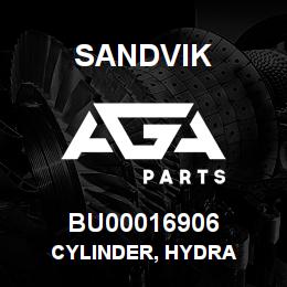 BU00016906 Sandvik CYLINDER, HYDRA | AGA Parts