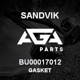 BU00017012 Sandvik GASKET | AGA Parts