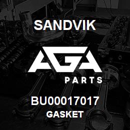 BU00017017 Sandvik GASKET | AGA Parts