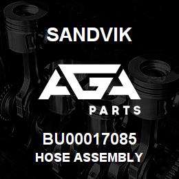BU00017085 Sandvik HOSE ASSEMBLY | AGA Parts