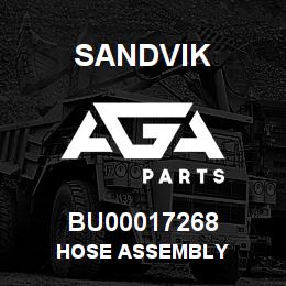 BU00017268 Sandvik HOSE ASSEMBLY | AGA Parts