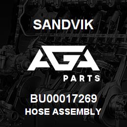 BU00017269 Sandvik HOSE ASSEMBLY | AGA Parts