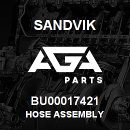 BU00017421 Sandvik HOSE ASSEMBLY | AGA Parts