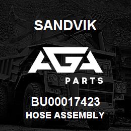 BU00017423 Sandvik HOSE ASSEMBLY | AGA Parts