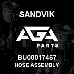 BU00017467 Sandvik HOSE ASSEMBLY | AGA Parts