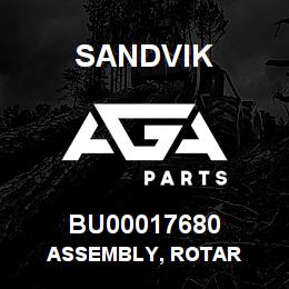 BU00017680 Sandvik ASSEMBLY, ROTAR | AGA Parts