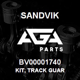 BV00001740 Sandvik KIT, TRACK GUAR | AGA Parts