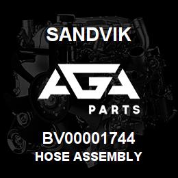 BV00001744 Sandvik HOSE ASSEMBLY | AGA Parts