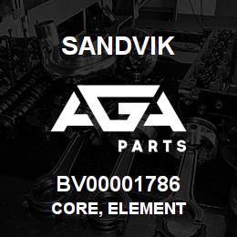 BV00001786 Sandvik CORE, ELEMENT | AGA Parts