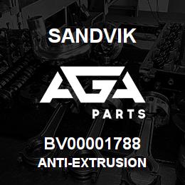 BV00001788 Sandvik ANTI-EXTRUSION | AGA Parts