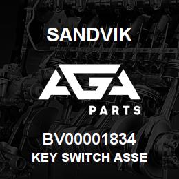 BV00001834 Sandvik KEY SWITCH ASSE | AGA Parts