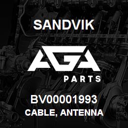 BV00001993 Sandvik CABLE, ANTENNA | AGA Parts