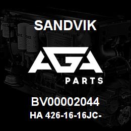 BV00002044 Sandvik HA 426-16-16JC- | AGA Parts