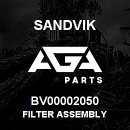 BV00002050 Sandvik FILTER ASSEMBLY | AGA Parts