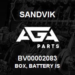 BV00002083 Sandvik BOX, BATTERY IS | AGA Parts