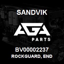 BV00002237 Sandvik ROCKGUARD, END | AGA Parts