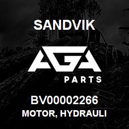 BV00002266 Sandvik MOTOR, HYDRAULI | AGA Parts