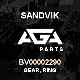 BV00002290 Sandvik GEAR, RING | AGA Parts