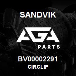 BV00002291 Sandvik CIRCLIP | AGA Parts