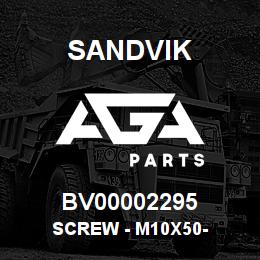 BV00002295 Sandvik SCREW - M10X50- | AGA Parts