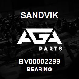 BV00002299 Sandvik BEARING | AGA Parts