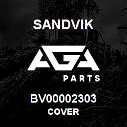 BV00002303 Sandvik COVER | AGA Parts