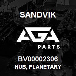 BV00002306 Sandvik HUB, PLANETARY | AGA Parts