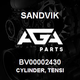 BV00002430 Sandvik CYLINDER, TENSI | AGA Parts