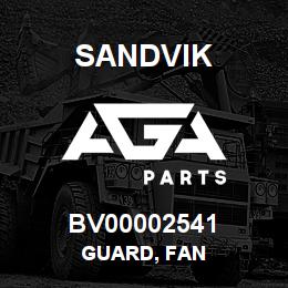 BV00002541 Sandvik GUARD, FAN | AGA Parts