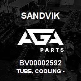 BV00002592 Sandvik TUBE, COOLING - | AGA Parts