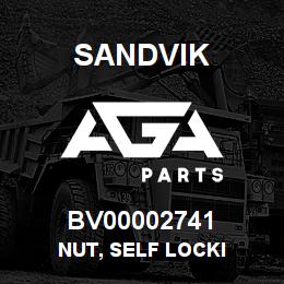 BV00002741 Sandvik NUT, SELF LOCKI | AGA Parts
