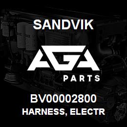 BV00002800 Sandvik HARNESS, ELECTR | AGA Parts