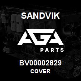 BV00002829 Sandvik COVER | AGA Parts