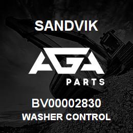 BV00002830 Sandvik WASHER CONTROL | AGA Parts