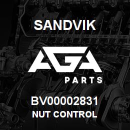 BV00002831 Sandvik NUT CONTROL | AGA Parts