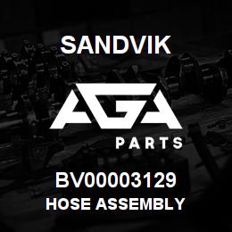 BV00003129 Sandvik HOSE ASSEMBLY | AGA Parts