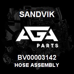 BV00003142 Sandvik HOSE ASSEMBLY | AGA Parts