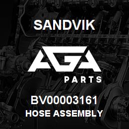 BV00003161 Sandvik HOSE ASSEMBLY | AGA Parts