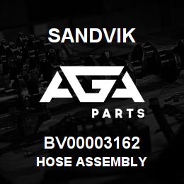 BV00003162 Sandvik HOSE ASSEMBLY | AGA Parts