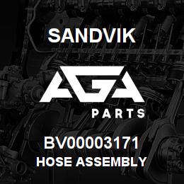 BV00003171 Sandvik HOSE ASSEMBLY | AGA Parts
