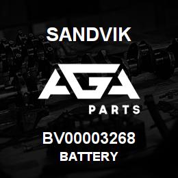 BV00003268 Sandvik BATTERY | AGA Parts