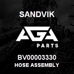 BV00003330 Sandvik HOSE ASSEMBLY | AGA Parts